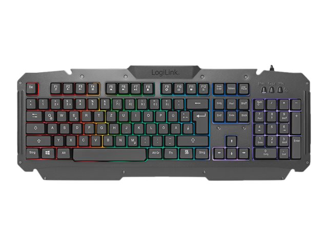 LogiLink Gaming Combination Set - Set aus Tastatur