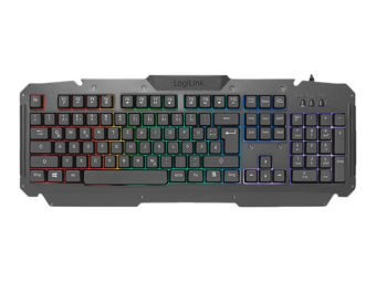 LogiLink Gaming Combination Set - Set aus Tastatur