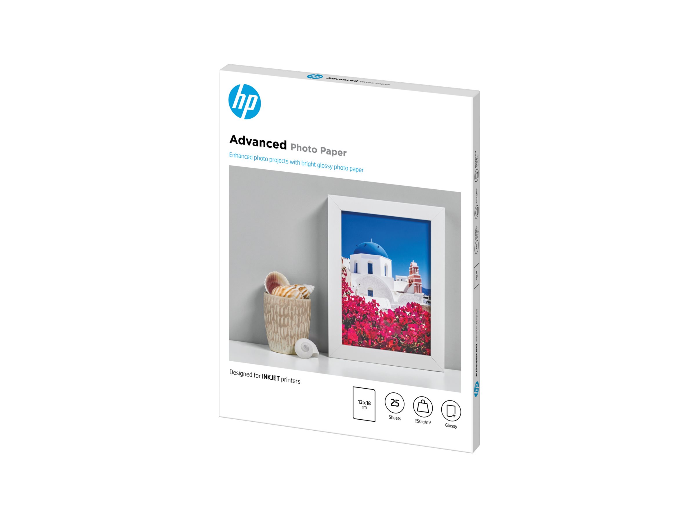 HP Advanced Glossy Photo Paper - Glänzend - 130