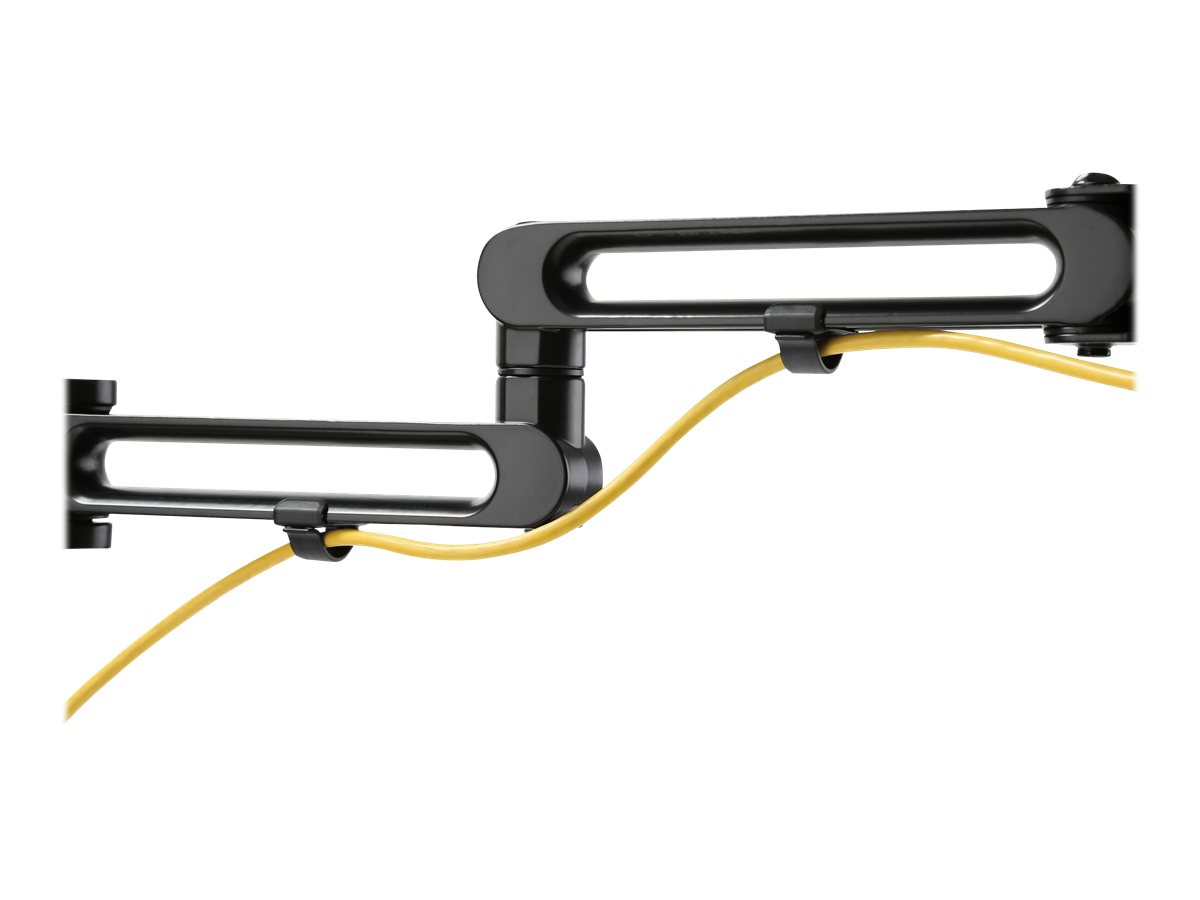 StarTech.com ARMDUAL3 Doppel Monitorarm zur Tischmontage (Gelenkarme für bis zu 32-Zoll-VESA Bildschirme, Monitorhalterung)