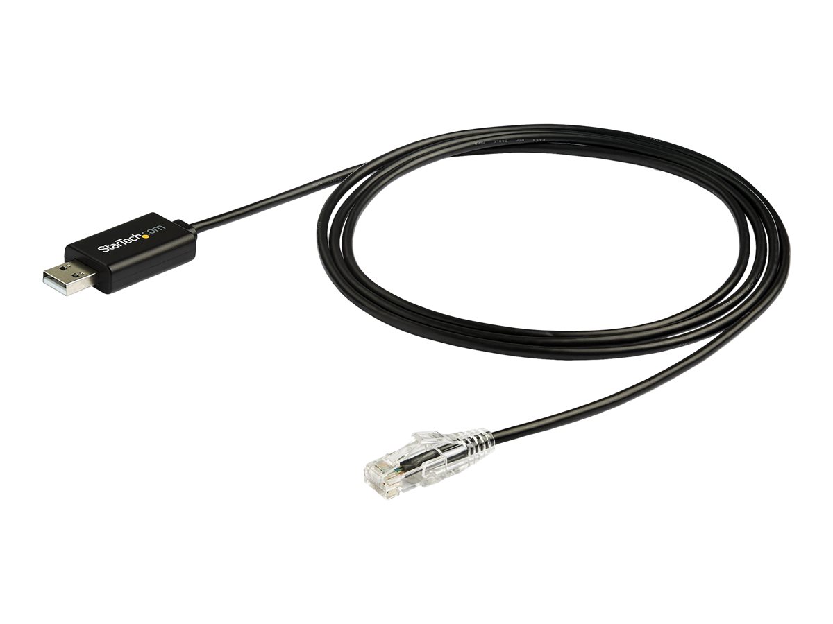 StarTech.com 1,8 m Cisco Console Cable - Rollover Kabel - USB auf RJ45 - Kabel seriell - USB (M)
