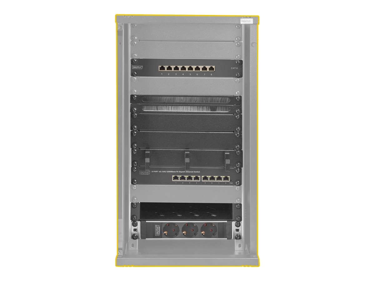 DIGITUS Netzwerk-Set 254 mm (10) - 12HE 312 x 300 mm (B x T)