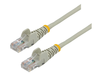 StarTech.com Cat5e Patchkabel mit Snagless RJ45 Anschluss - Netzwerkkabel 5m - Grau - Patch-Kabel - RJ-45 (M)