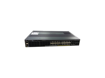 Cisco Catalyst C2960X24PSQL - Refurbished - Managed - L2 - Gigabit Ethernet (101001000) - Vollduplex - Power over Ethernet (PoE) - Rack-Einbau
