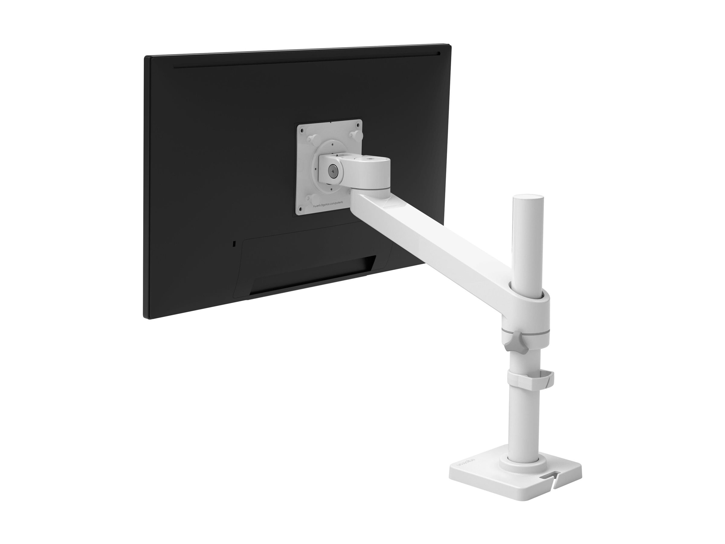 Ergotron NX - Befestigungskit (Arm-Einheit, Befestigungsmaterialien, Basis, Stange, Pivot) - für Monitor - weiß - Bildschirmgröße bis zu 86,4 cm (bis zu 34 Zoll)