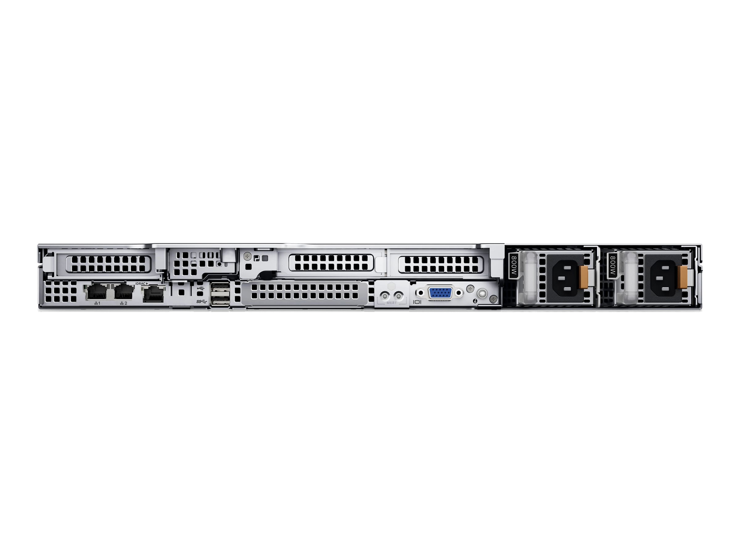 Dell PowerEdge R650xs - Server - Rack-Montage - 1U - zweiweg - 2 x Xeon Silver 4310  2.1 GHz - RAM 64 GB - SAS - Hot-Swap 6.4 cm (2.5")