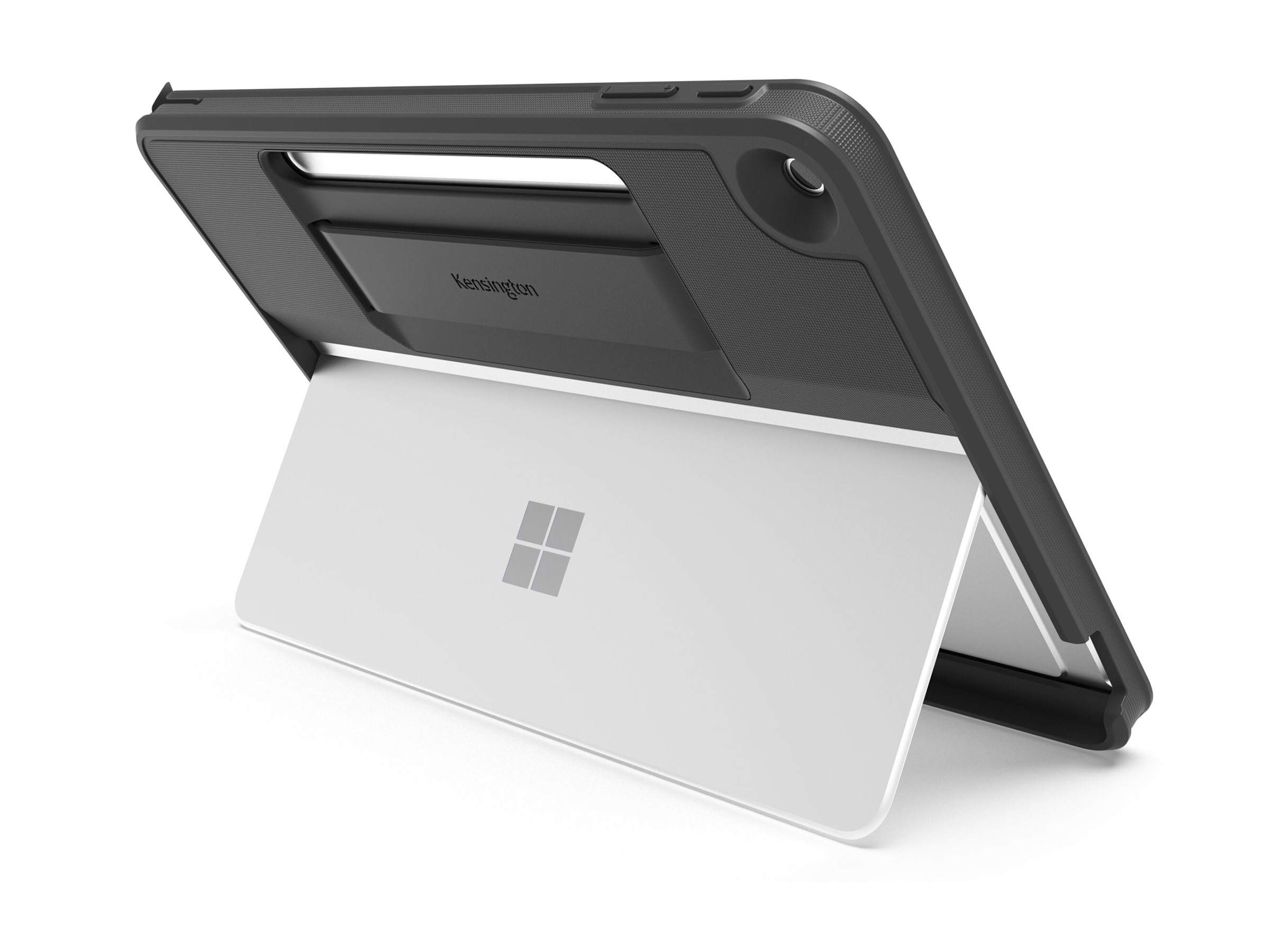 Kensington BlackBelt EQ - Hintere Abdeckung für Tablet - widerstandsfähig - Polycarbonat, ABS-Kunststoff, thermoplastischer Elastomer (TPE)