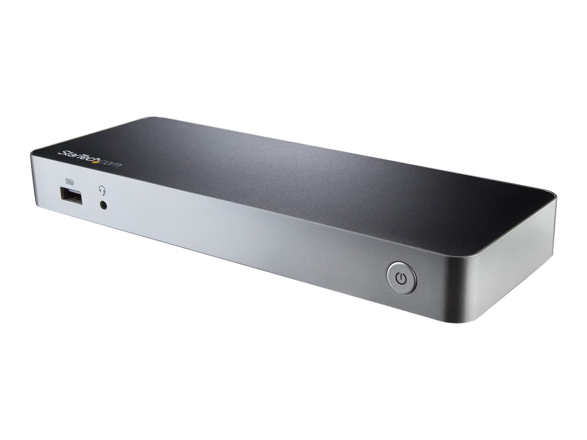 StarTech.com USB C Dockingstation für Zwei Monitore mit 60 W Power Delivery für Windows Laptops - USB C auf HDMI  DVI Dock - USB-C 3.1 Gen 1 Dock mit Laden - Thunderbolt 3 Kompatibel (MST30C2HHPDU)