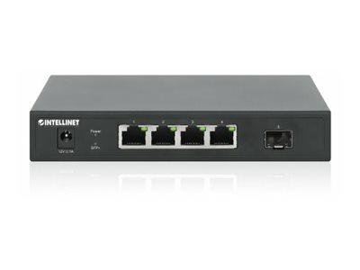 Intellinet Switch - unmanaged - 4 x 1010010002.5G + 1 x 10 Gigabit SFP+ (Uplink)