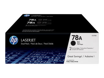 HP 78A - 2er-Pack - Schwarz - original - LaserJet - Tonerpatrone (CE278AD)