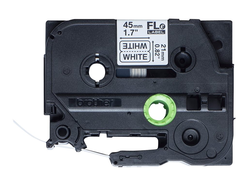 Brother FLe 2511 - Polyester - Schwarz auf Weiß - 21 x 45 mm 72 Etikett(en) (1 Rolle(n)