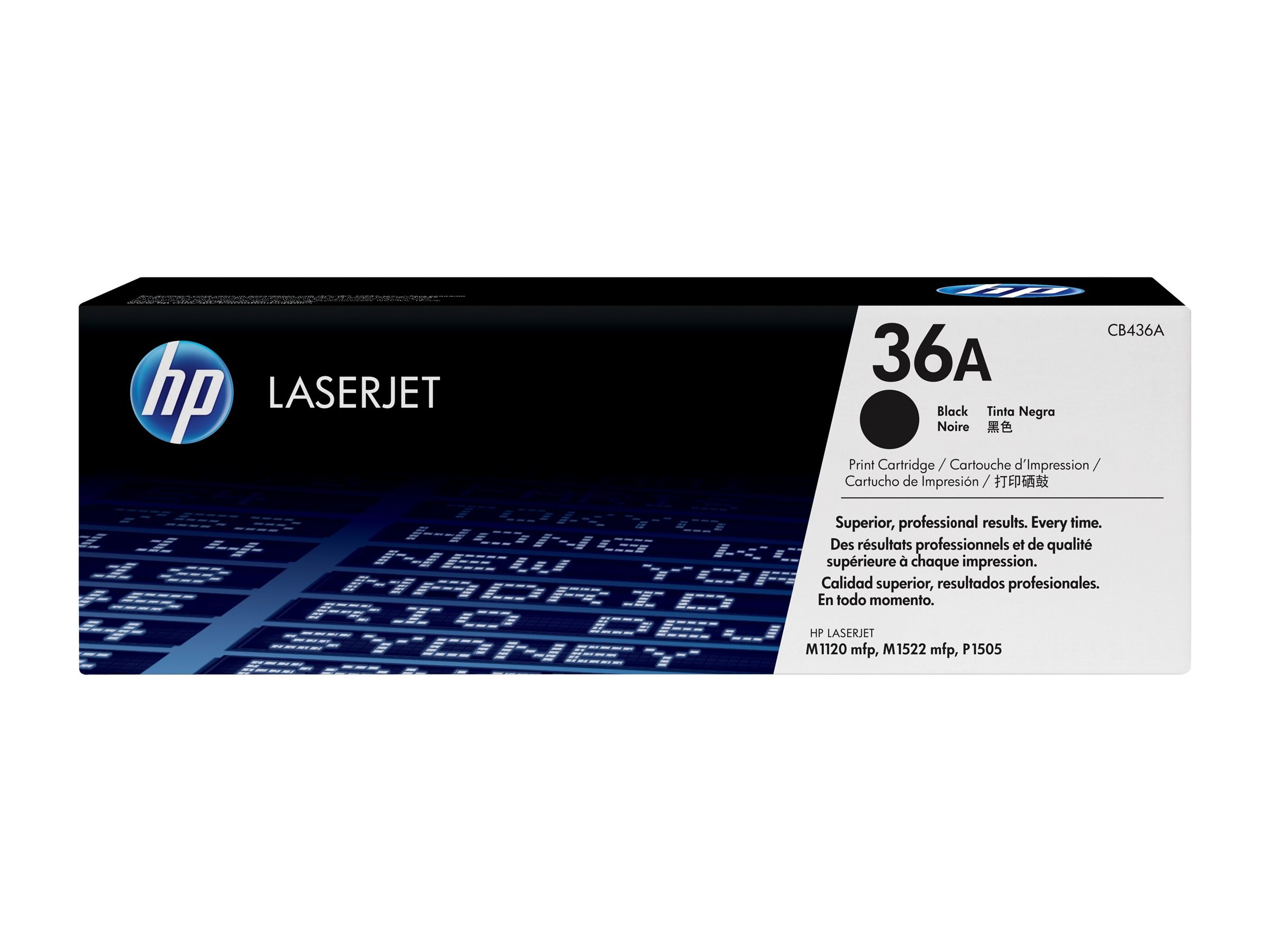 HP 36A - Schwarz - original - LaserJet - Tonerpatrone (CB436A)