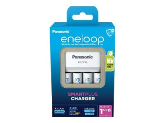Panasonic eneloop BQ-CC55 - Batterieladegerät - (für 4xAAAAA)