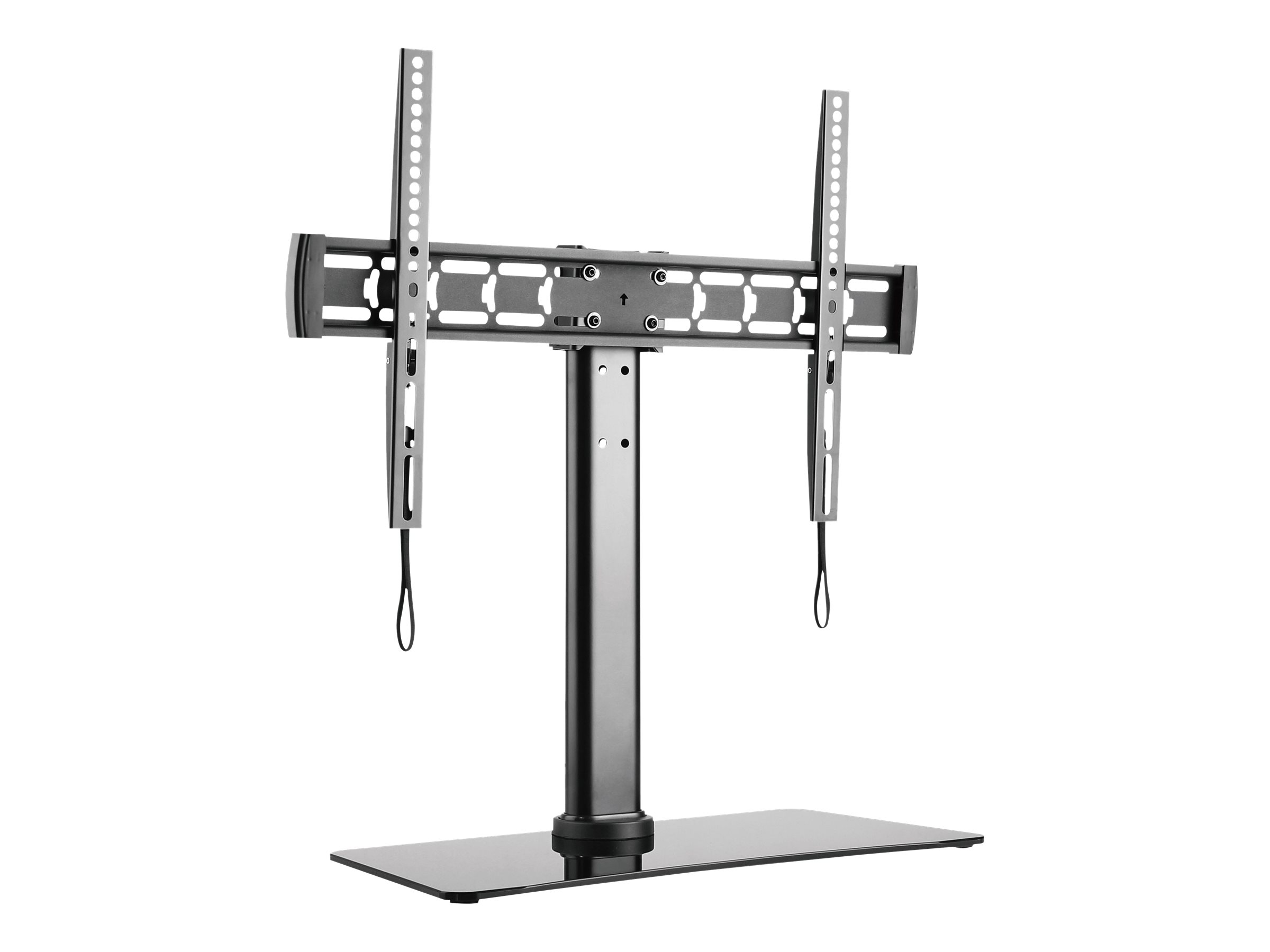 Techly ICA-LCD S311L - Aufstellung - für LCD TV - Temperglas - Schwarz - Bildschirmgröße 81.3-139.7 cm (32"-55")