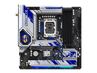 ASRock B760M PG Sonic WiFi - Motherboard - micro ATX - LGA1700-Sockel - B760 Chipsatz - USB-C 3.2 Gen2 USB 3.2 Gen 2 USB 3.2 Gen 1 - 2.5 Gigabit LAN Wi-Fi 6E Bluetooth - Onboard-Grafik (CPU erforderlich)