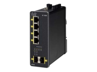 Cisco Industrial Ethernet 1000 Series - Switch - managed - 4 x 101001000 (PoE+)