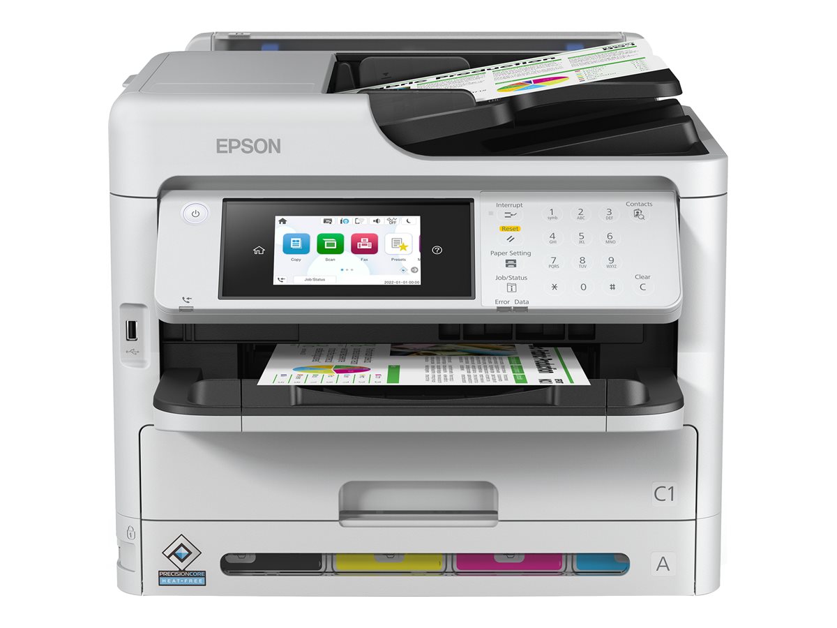 Epson WorkForce Pro WF-C5890DWF BAM - Multifunktionsdrucker - Farbe - Tintenstrahl - A4Legal (Medien)
