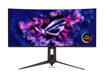 ASUS ROG Swift PG34WCDN - OLED-Monitor - Gaming - gebogen - USB - 86.4 cm (34")