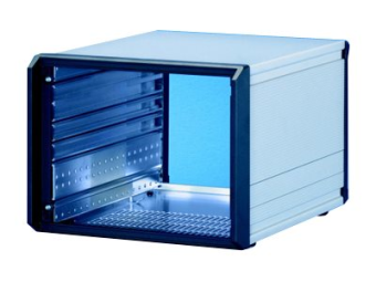 SCHROFF propacPRO - Schrank - RAL 9006 RAL 7016 - 4U - 48.3 cm (19)