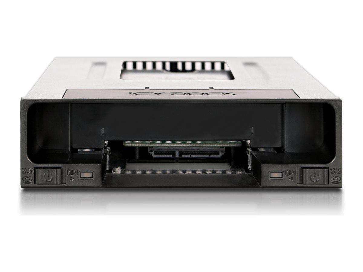 Icy Dock flexiDOCK MB795SP-B - Gehäuse für Speicherlaufwerke - 2.5", 3.5" (6.4 cm, 8.9 cm)