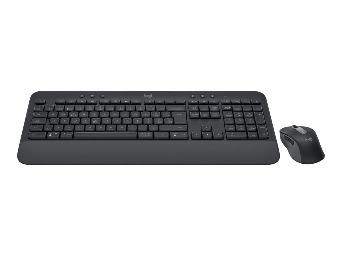 Logitech Signature MK650 Combo for Business - Tastatur-und-Maus-Set - kabellos - Bluetooth LE - QWERTY - Nordisch (DänischFinnischNorwegischSchwedisch)