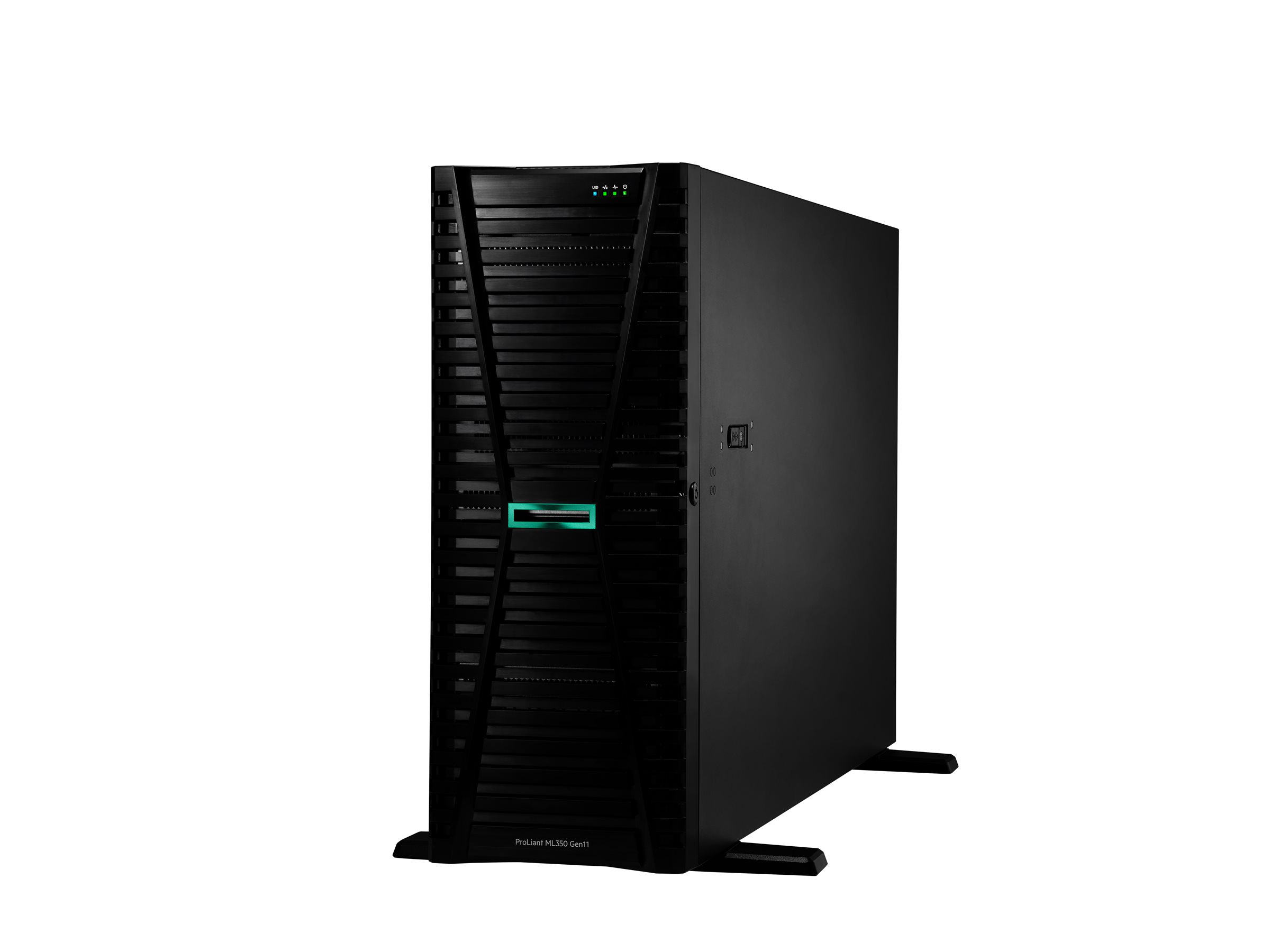 HPE ProLiant ML350 Gen11 - Server - Tower - 4U - zweiweg - 1 x Xeon Silver 4509Y  2.6 GHz - RAM 64 GB - SATASASNVMe - Hot-Swap 6.4 cm (2.5")