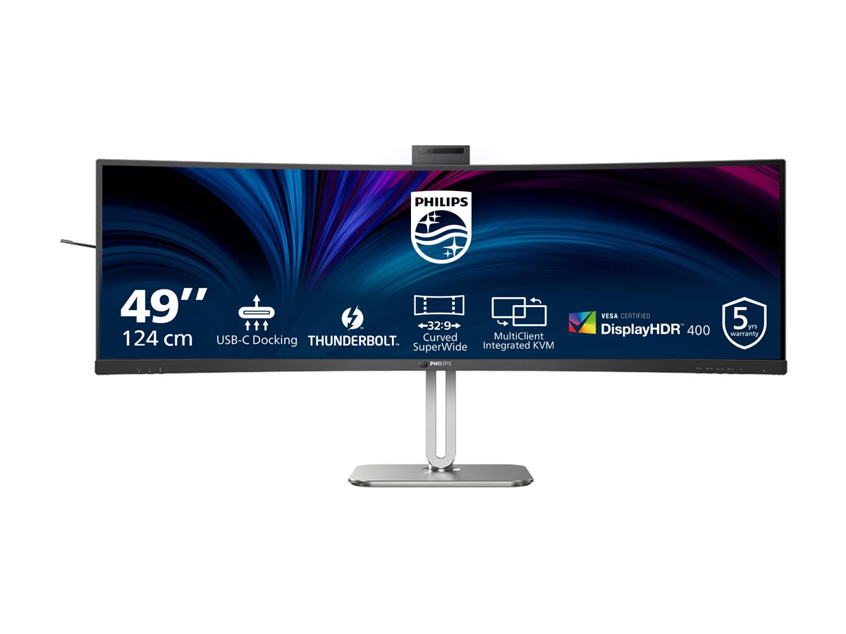 Philips 49B2U6903CH - 6000 Series - LED-Monitor - gebogen - 124.5 cm (49")