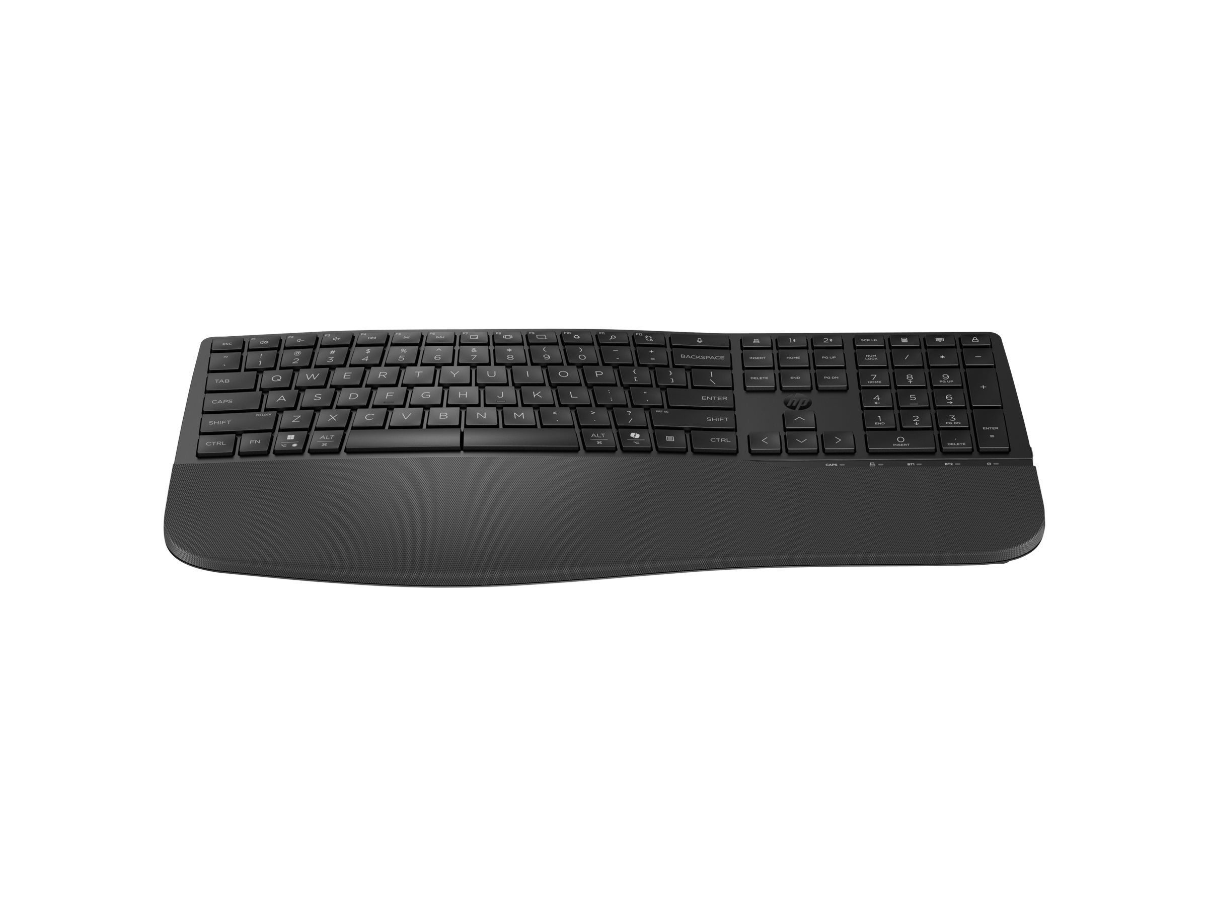 HP 680 - Tastatur - Dual Mode, 3-Zonen-Layout, Multi-Device, 23 programmierbare Tasten, OS Auto-Detection, flacher Tastenhub