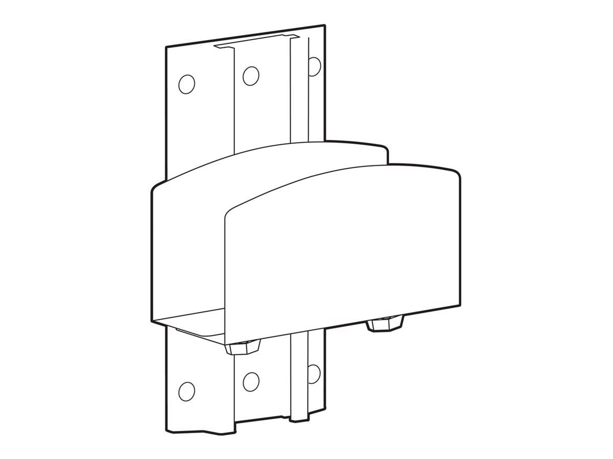 Ergotron LX Pro - Befestigungskit (Wandschiene 10", CPU-Halter, Kissen, Klammer, Befestigungen)