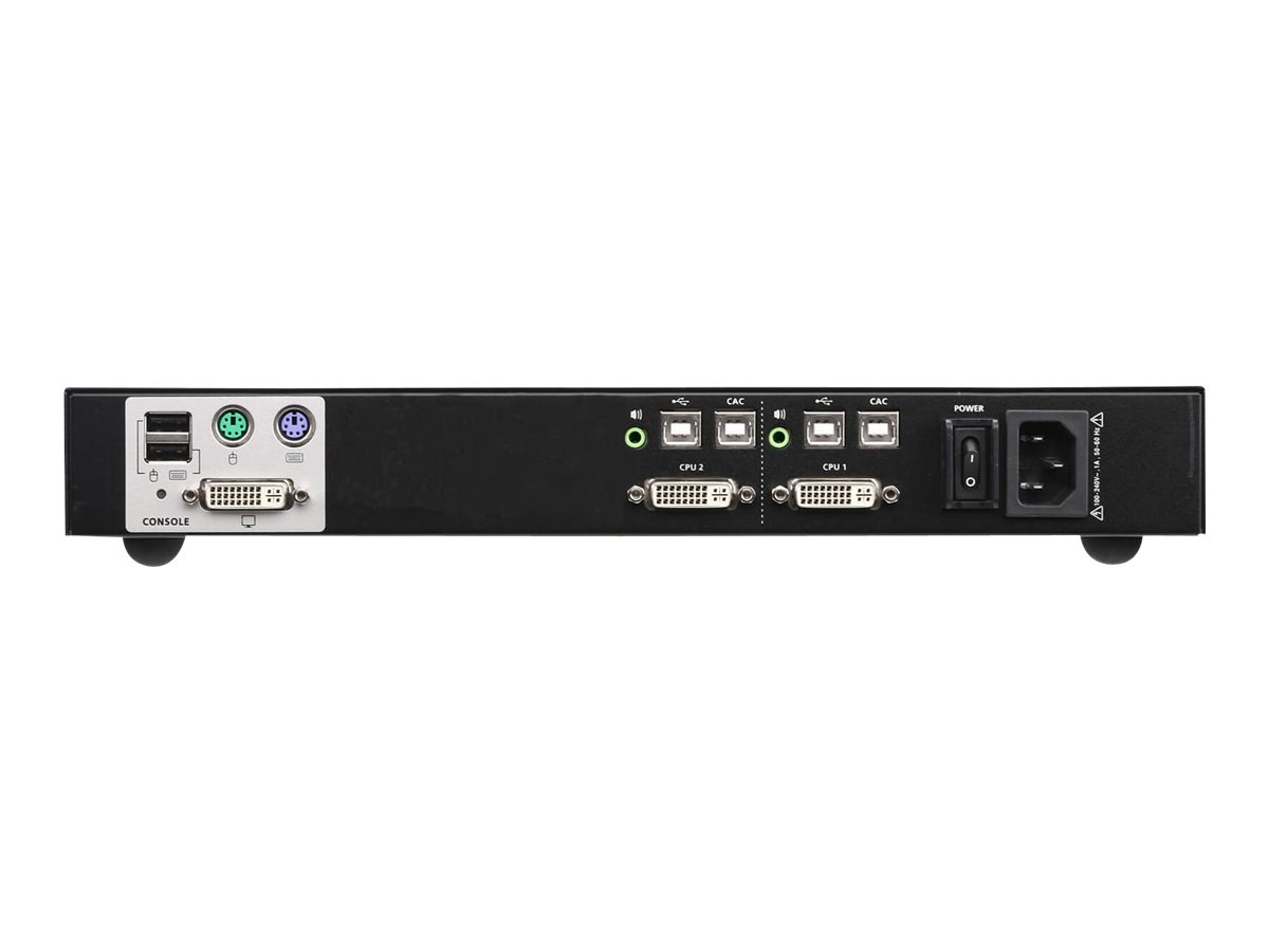 ATEN CS1182D - KVM-Audio-Switch - 2 x KVMAudio