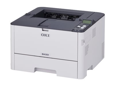 OKI B433dn - Drucker - sw - Duplex - LED - A4Legal