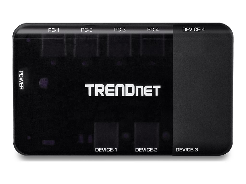 TRENDnet TK-U404 - Hub - 4 x USB 3.1 (für PCs) + 4 x USB 3.1 (für Geräte)