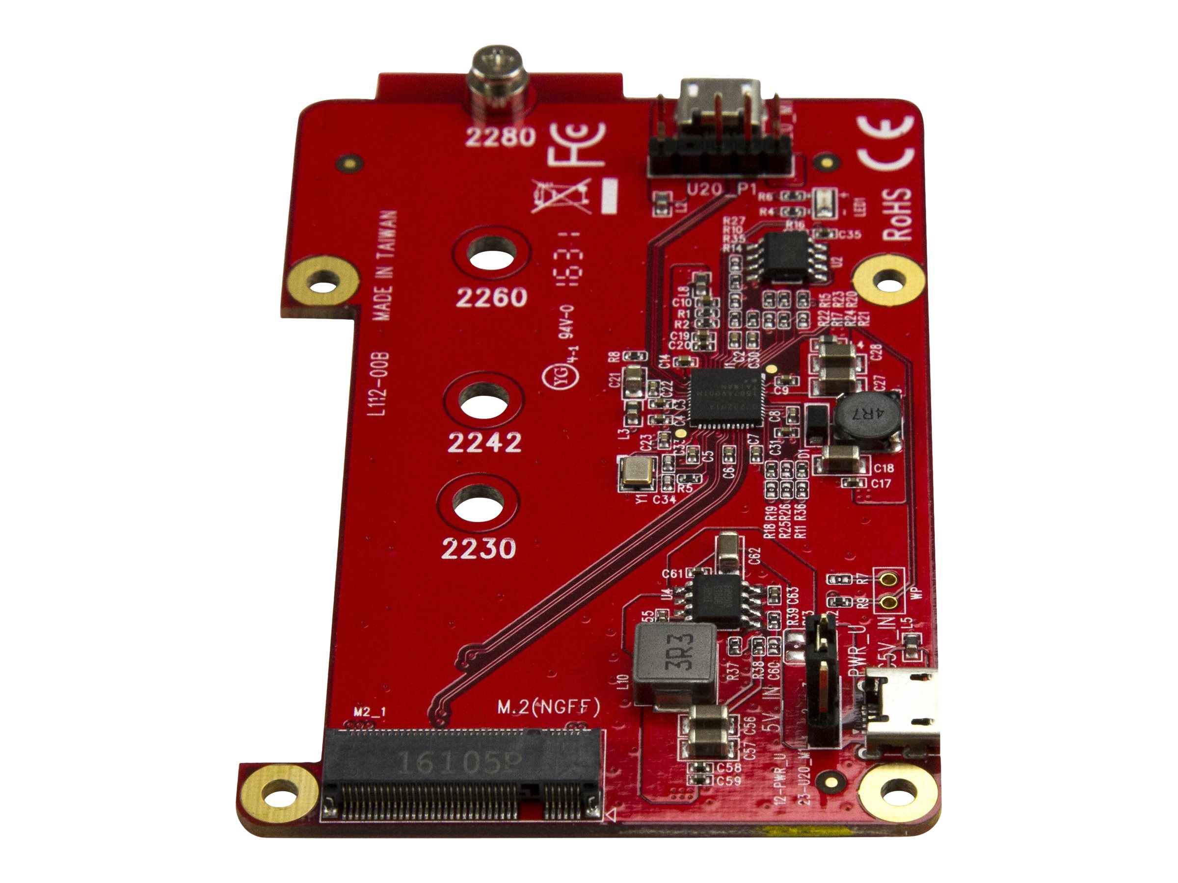 StarTech.com USB auf mSATA Konverter für Raspberry