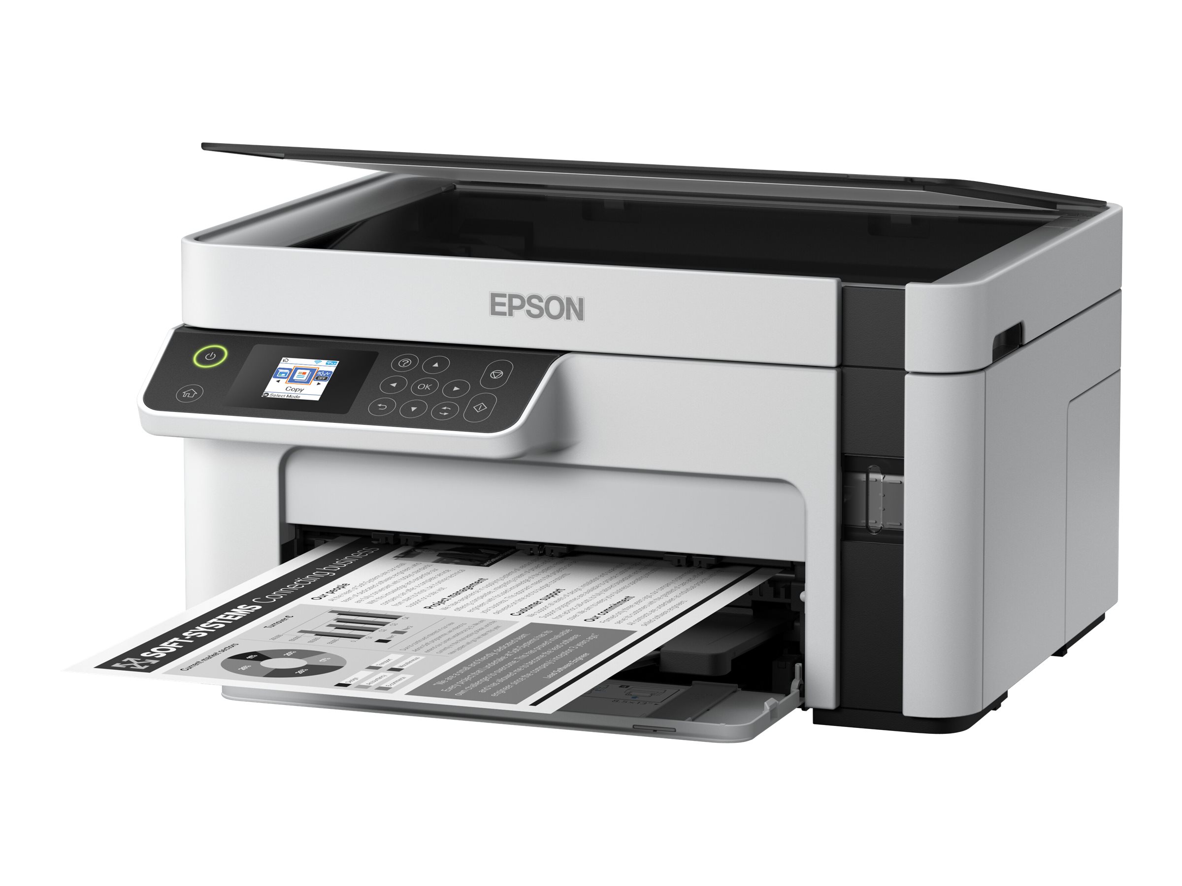 Epson EcoTank ET-M2120 - Multifunktionsdrucker - sw - Tintenstrahl - A4Legal (Medien)
