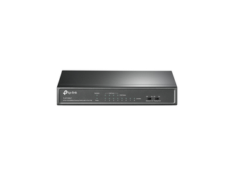 TP-LINK 8-Port 10100Mbits-Desktop-Switch mit 4 PoE-Ports - Unmanaged - Fast Ethernet (10100) - Vollduplex - Power over Ethernet (PoE) - Wandmontage