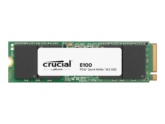 Crucial E100 - SSD - 2 TB - intern - M.2 2280 - PCIe 4.0 x4 (NVMe)