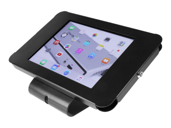 StarTech.com Abschließbarer Tablet Ständer für iPad - Tablet Gehäuse Tisch  oder Wand montierbar - Unterstützt 9,7" iPad - Aufstellung (Montageklammer, Kissen, Frontplatte, Rückplatte)