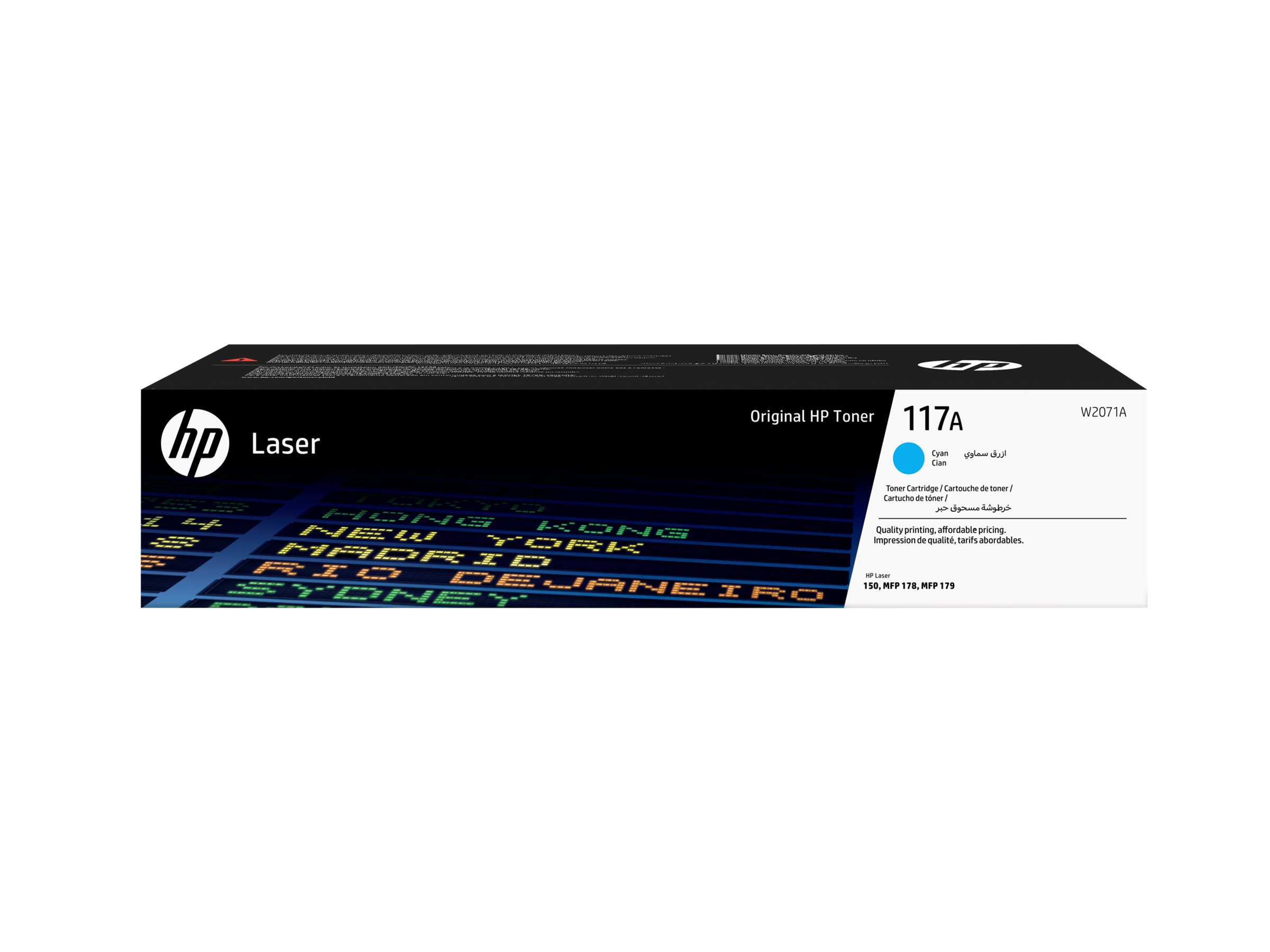 HP 117A - Cyan - original - Tonerpatrone (W2071A)