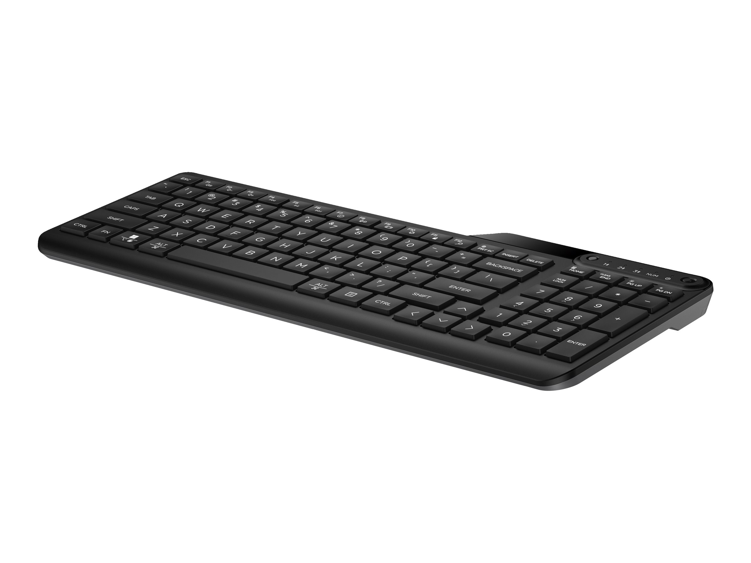 HP 460 - Tastatur - Multi-Device schnelle Kopplung kompakt mit Ziffernblock 2-Zonen-Layout