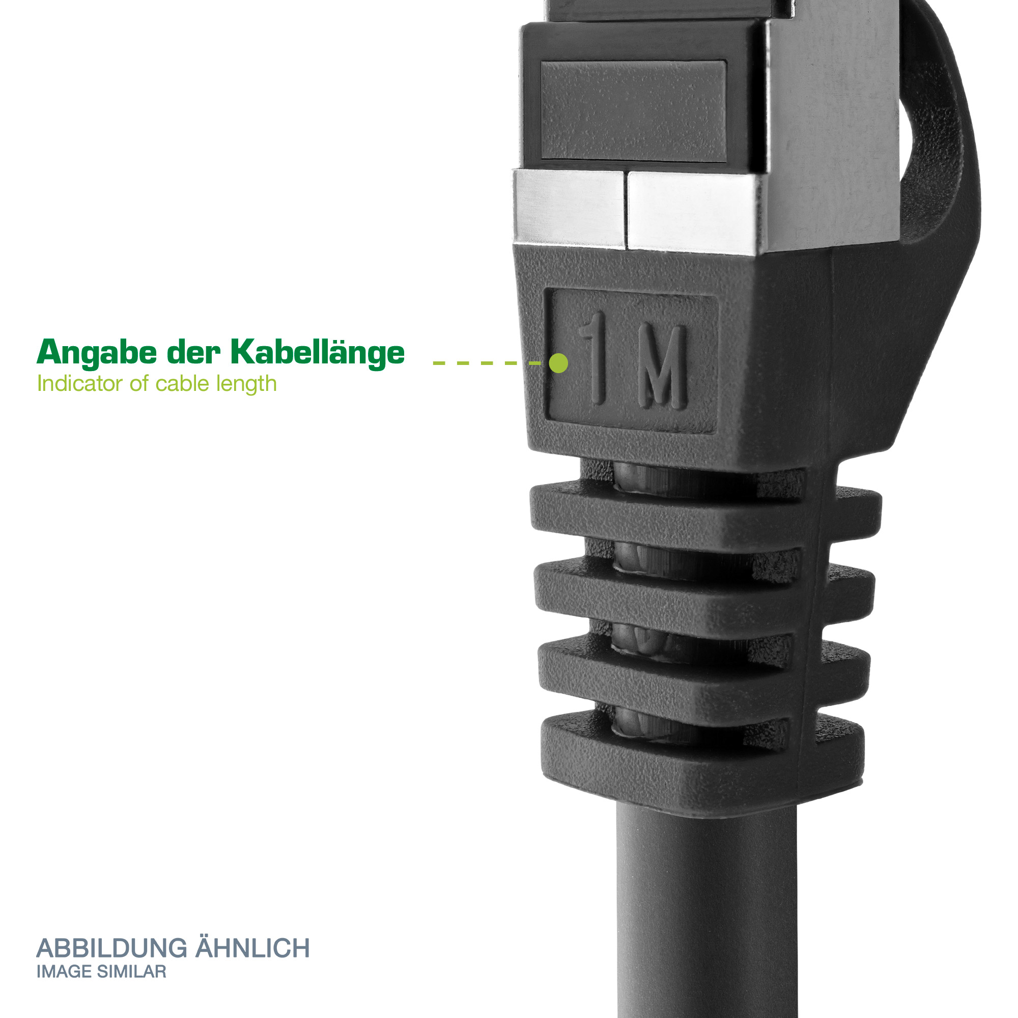 InLine Patchkabel - SFTP (PiMf) - Cat.6A - halogenfrei - weiß - 1m