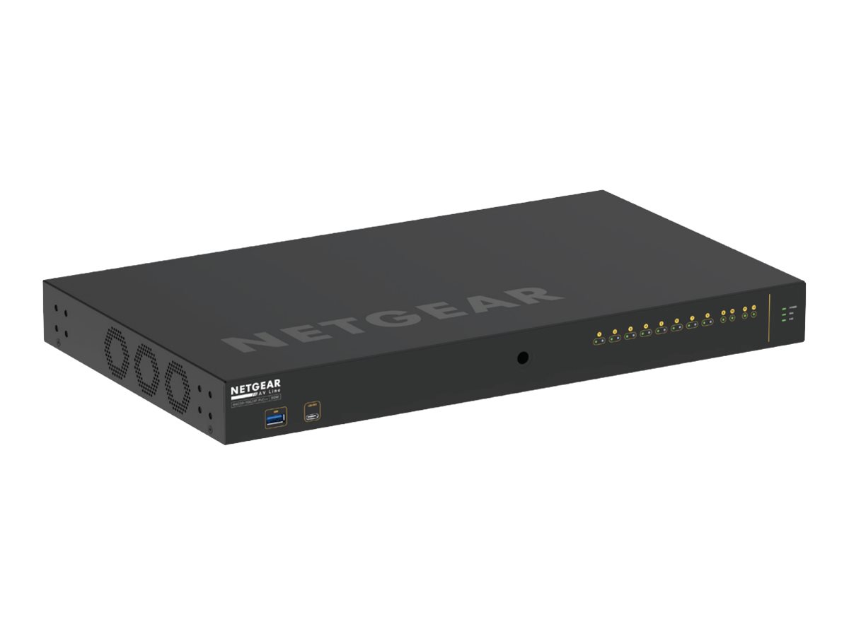 Netgear AV Line M4250-10G2XF-PoE++ - Switch - L3 - managed - 10 x 101001000 (8 PoE++)