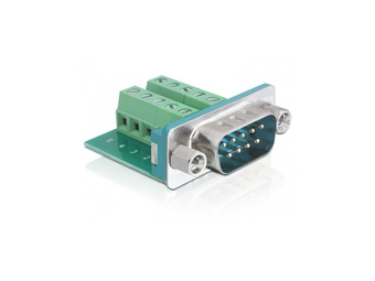 Delock Serieller Adapter - 10-poliger Anschlussblock (M)