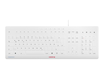 Cherry STREAM - Tastatur - USB - Deutsch - Tastenschalter