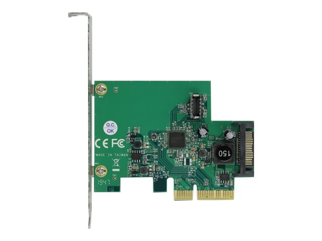 Delock PCI Express Card to 1 x internal USB 3.2 Gen 2 key A 20 pin female - USB-Adapter - PCIe 3.0 x4 Low-Profile - USB 3.2 Gen 2 (intern)