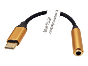 ROLINE Gold - Audio-Adapter - 24 pin USB-C männlich zu mini-phone stereo 3.5 mm weiblich