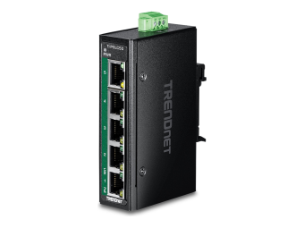 TRENDnet TI-PGLC50 - Version V1 - Switch - industriell mini - 4 x 101001000 (PoE+)