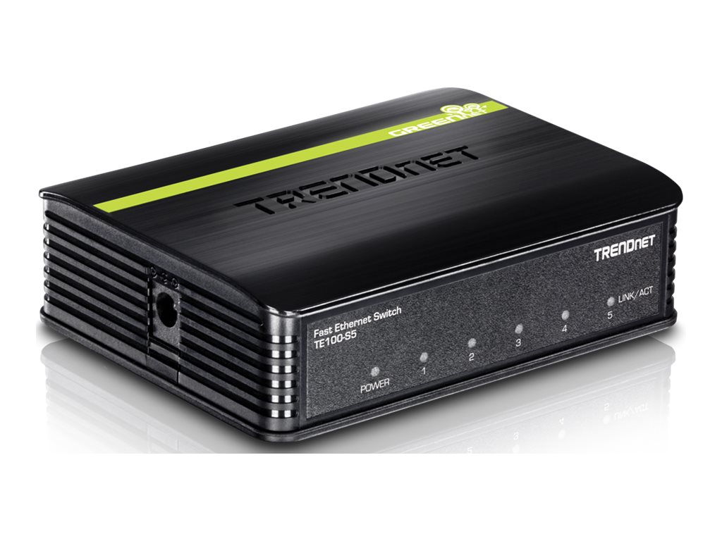 TRENDnet TE100 S5 - Switch - 5 x 10100 - Desktop