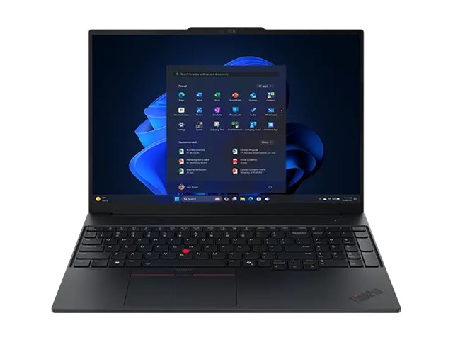 Lenovo ThinkPad E16 Gen 3 22AY - 180°-Scharnierdesign - Intel Core Ultra 5 228V - Win 11 Pro - Arc Graphics 130V - 32 GB RAM - 1 TB SSD TCG Opal Encryption 2, NVMe - 40.6 cm (16")