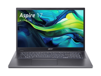 Acer Aspire 17 A17-51M - Intel Core 7 150U  1.8 GHz - Win 11 Pro - Intel Graphics - 16 GB RAM - 1.024 TB SSD NVMe - 43.9 cm (17.3)