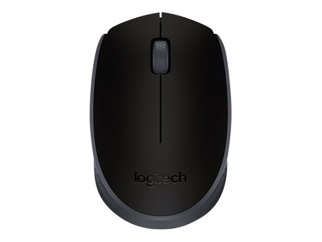 Logitech M171 - Maus - rechts- und linkshändig - kabellos - 2.4 GHz - kabelloser Empfänger (USB)